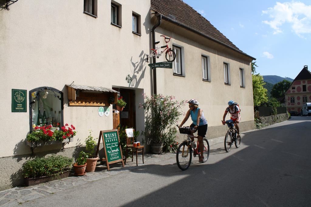 Weinbau-Gaestezimmer Martin Und Eva Maria Jamek Weissenkirchen in der Wachau Exterior photo